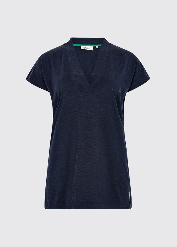 dubarry Coolestown cap sleeve top - Navy