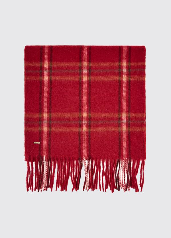 dubarry Cullen Wool Scarf - Ruby Red