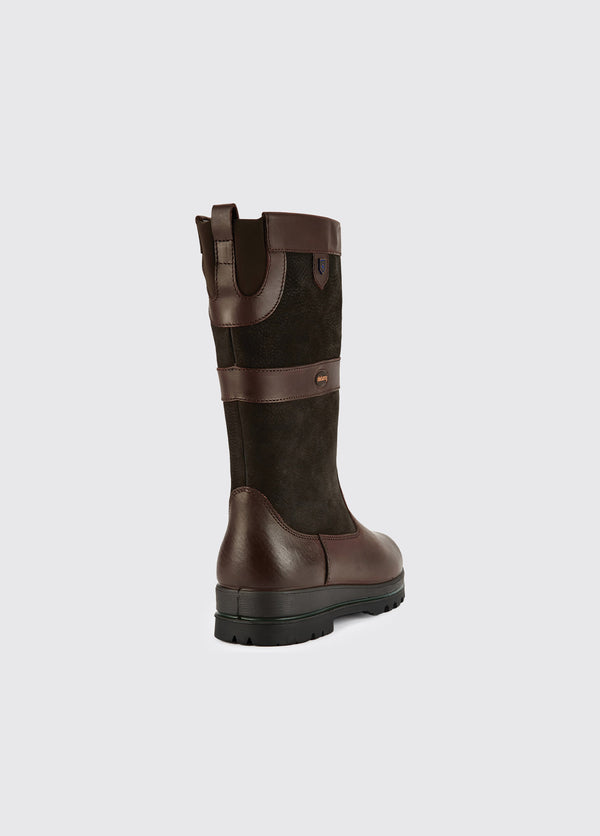 Dubarry Donegal Ladies Country Boot - Black/Brown