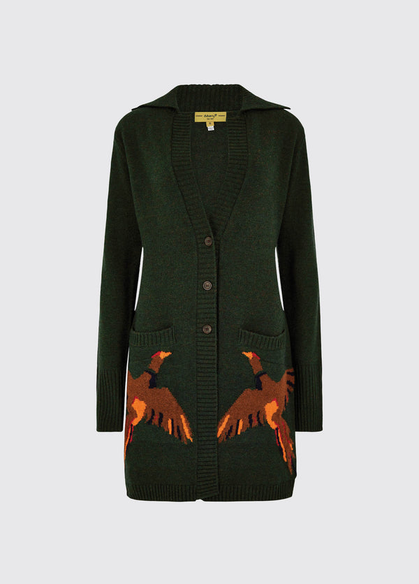 dubarry Dromore Knitted Cardigan - Olive