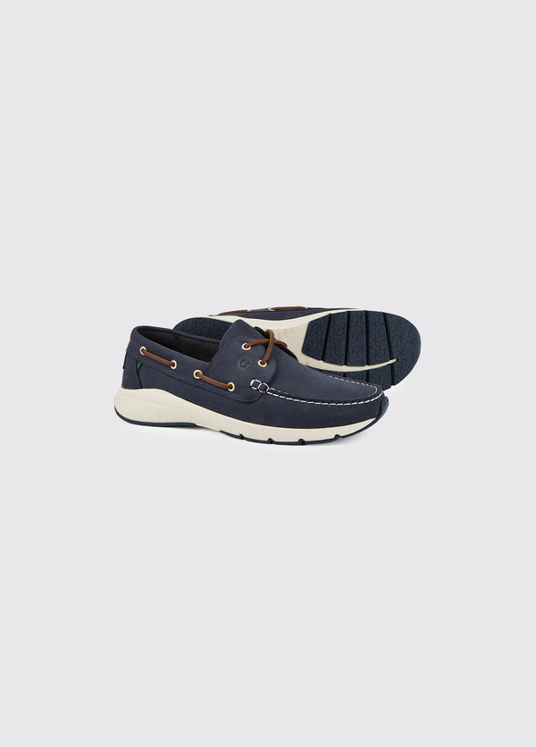 Dubarry Dungarvan Mens Lightweight Deck Shoe - Denim