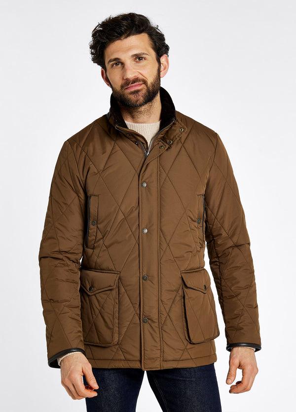 Dubarry Farmley Men’s Quilted Jacket - Bronze