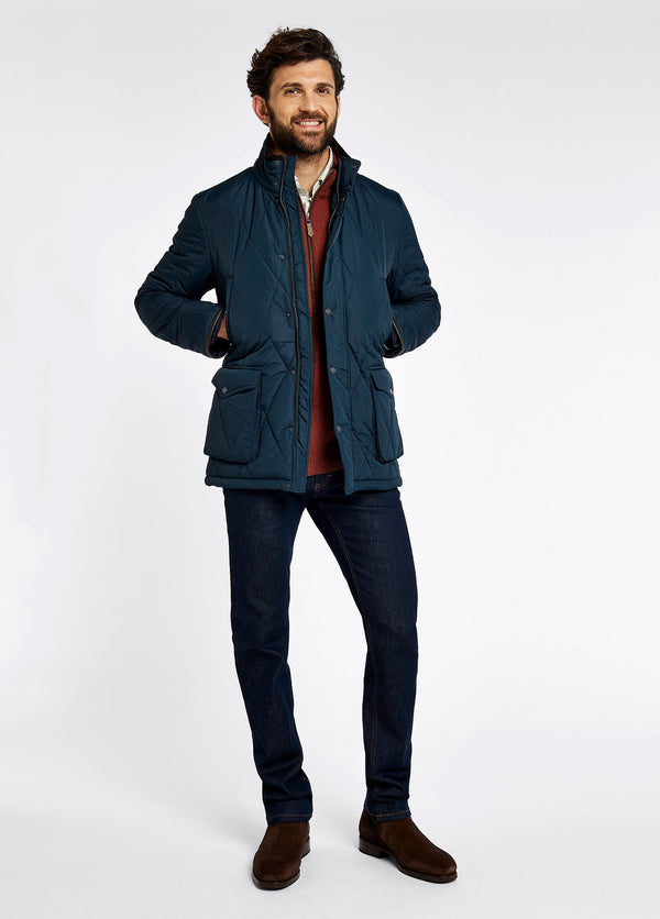 Dubarry Farmley Men’s Quilted Jacket - Navy