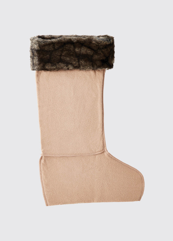 dubarry Faux Ladies Fur Boot Liners - Elk
