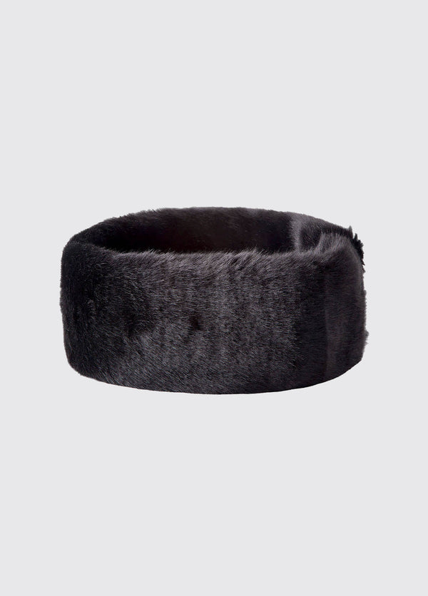 dubarry Faux Ladies Fur Headband - Black