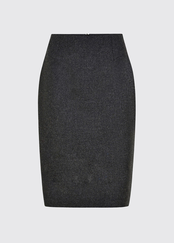 dubarry Fern Tweed Skirt - Graphite