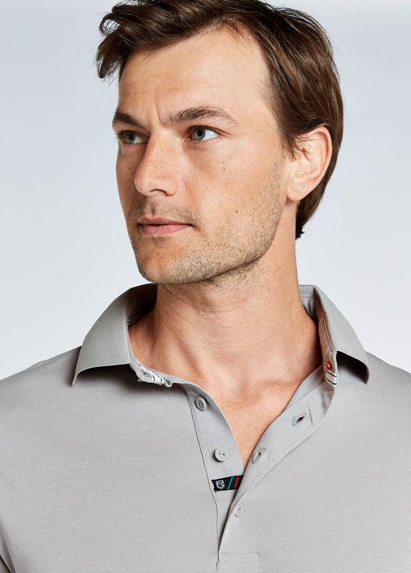 Dubarry Freshford Mens Long-sleeved Polo - Platinum