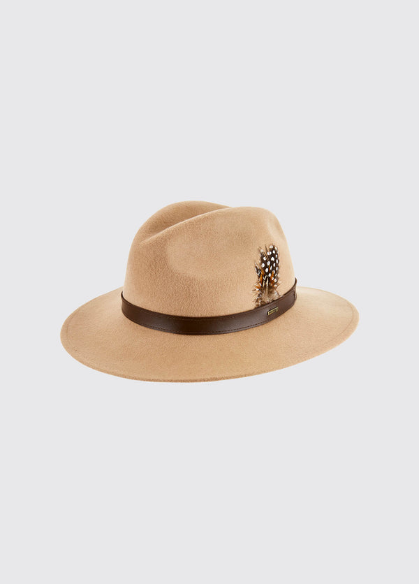 dubarry Gallagher Ladies Felt Hat - Sand