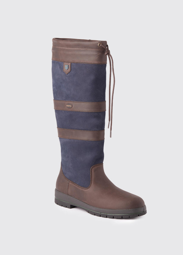 Dubarry Galway Mens Country Boot - Navy/Brown