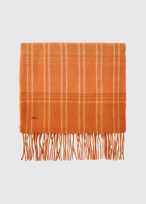 dubarry Gleneagle Wool Scarf - Cayenne