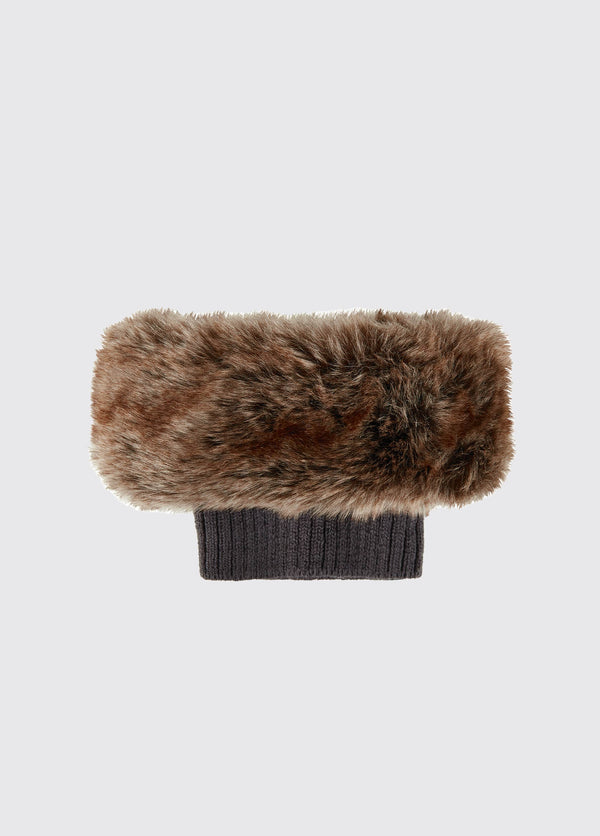 dubarry Glenfort Ladies Faux Fur Boot Cuff - Elk