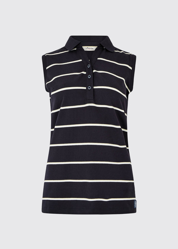 dubarry Gracehill Striped Polo - Navy