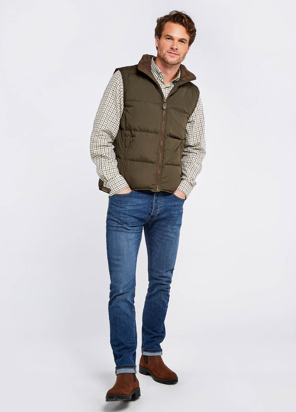 Dubarry Graystown Down Gilet - Olive