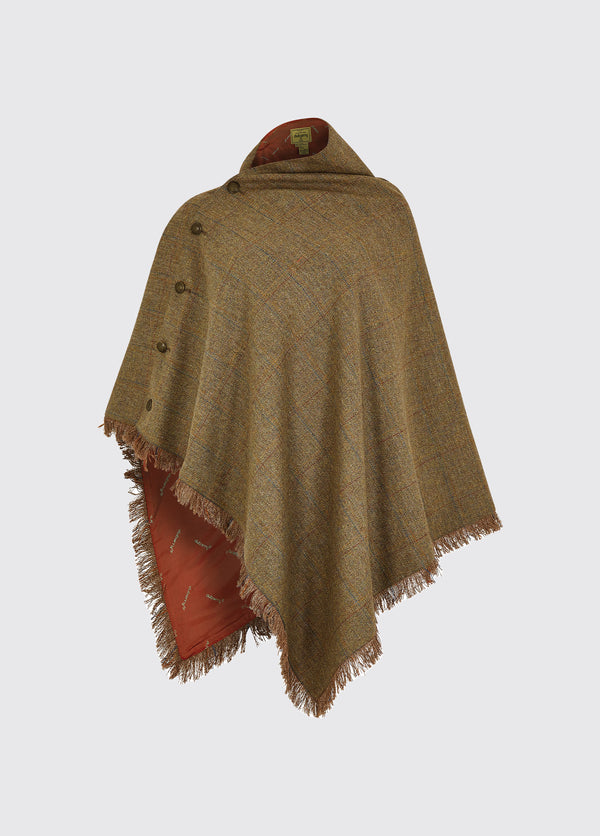 dubarry Hazelwood Tweed Poncho - Burren