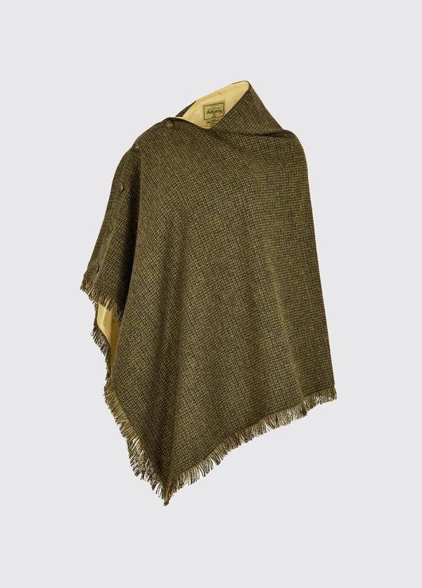 dubarry Hazelwood Tweed Poncho - Heath