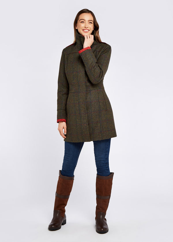 Dubarry Hedgerow Tweed Coat - Hemlock