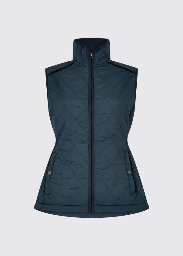 dubarry Heywood Women’s Quilted Gilet - Navy
