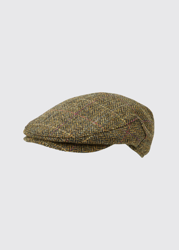 dubarry Holly Tweed Flat Cap - Thistle