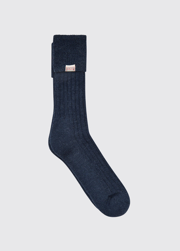 dubarry Holycross Ladies Alpaca Socks - Navy