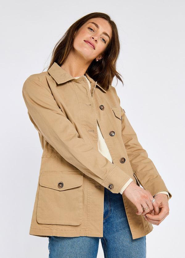 Dubarry Hudson Women’s Chino Field Jacket - Sand