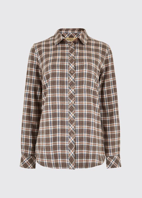 dubarry Japonica Check Shirt - Harvest