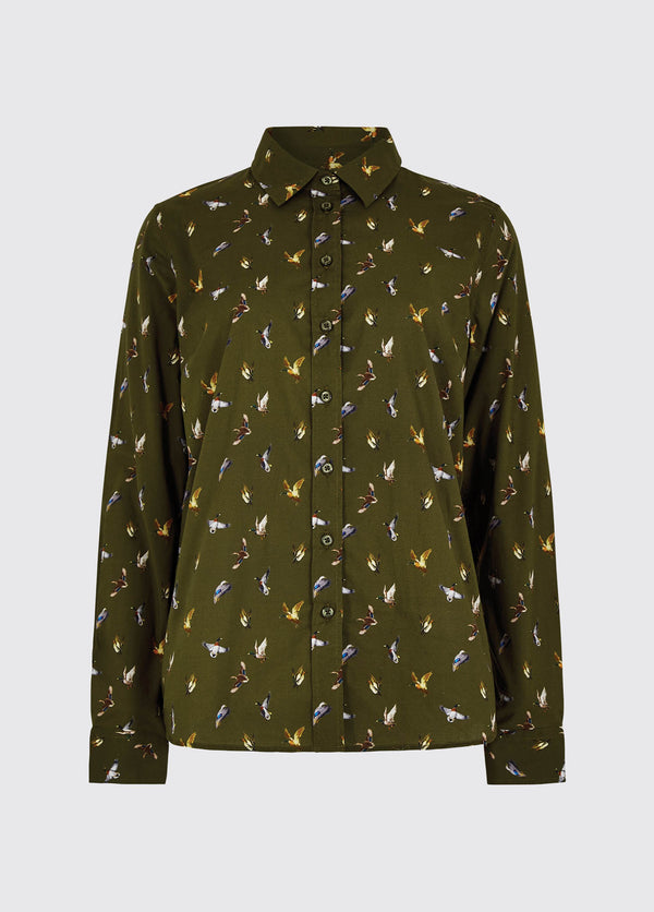 dubarry Jasmine Printed Shirt - Olive