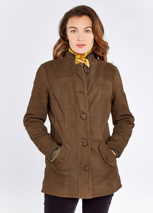Dubarry Joyce Leather Jacket - Walnut