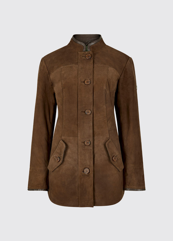 dubarry Joyce Leather Jacket - Walnut