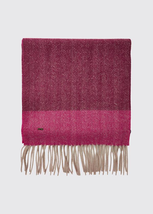 dubarry Keena Wool Scarf - Ox Blood
