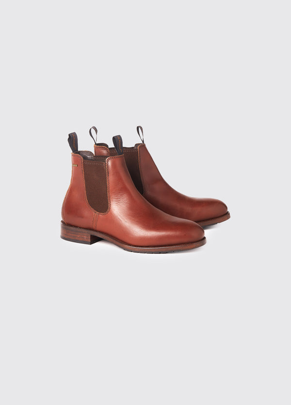 dubarry Kerry Leather Soled Boot - Chestnut