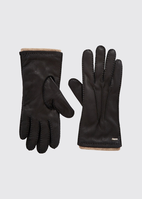dubarry Kilconnell Ladies Leather Gloves - Black