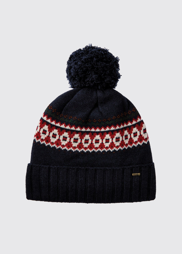 dubarry Kilcormac Ladies Knitted Hat - Navy
