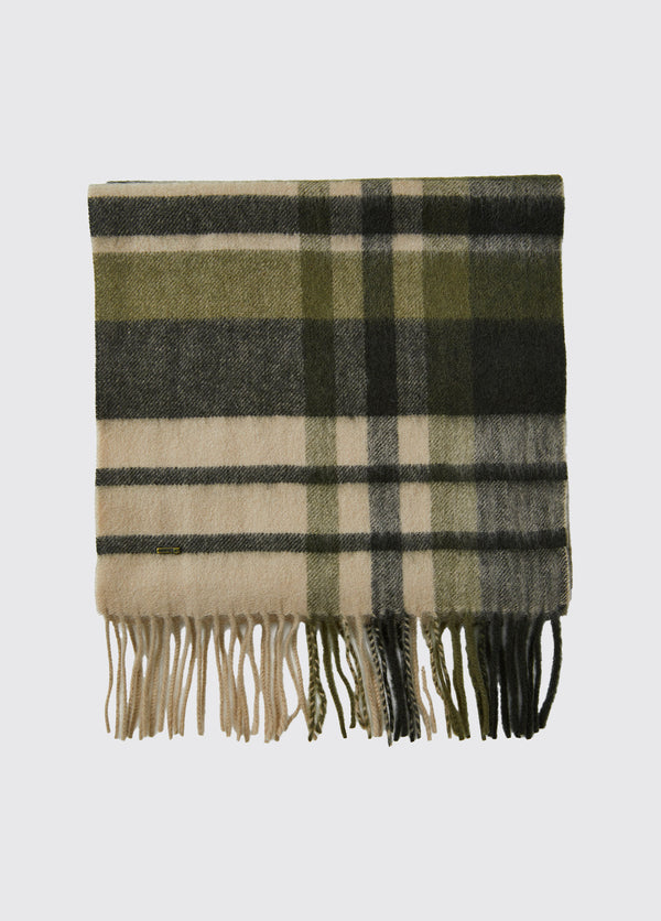 dubarry Kildavin Wool Scarf - Olive