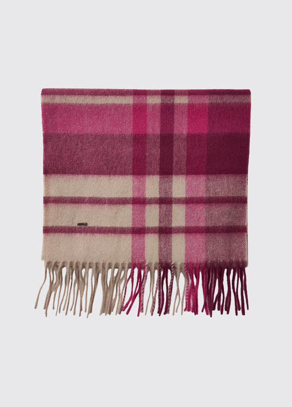 dubarry Kildavin Wool Scarf - Ox Blood