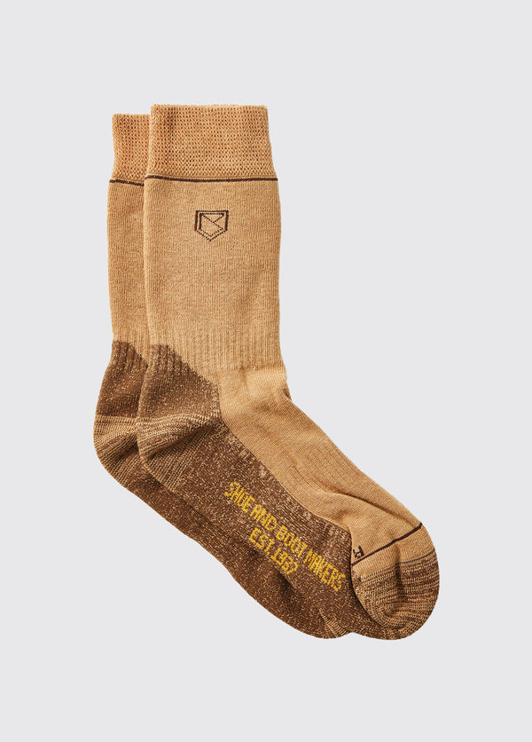 dubarry Kilkee Mens Socks - Sand