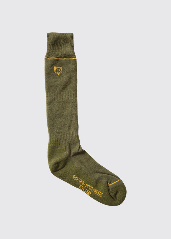 dubarry Kilrush Mens Socks - Olive