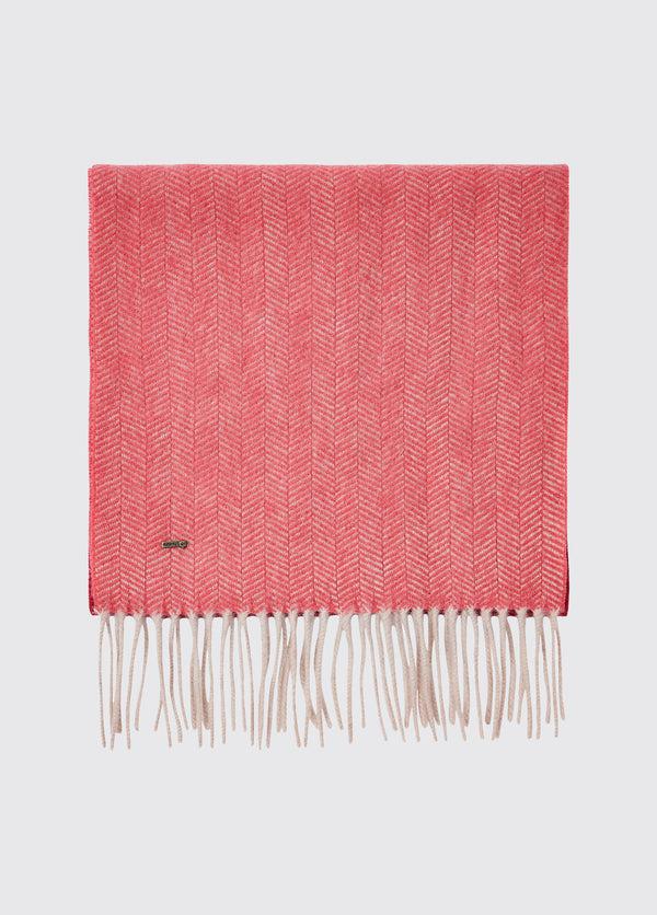 dubarry Kingsley Ladies Wool Scarf - Cardinal