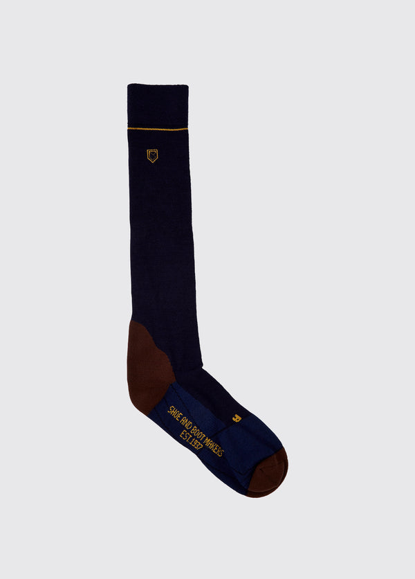 dubarry Lambeg Mens Long PrimaLoft® Sock - Navy