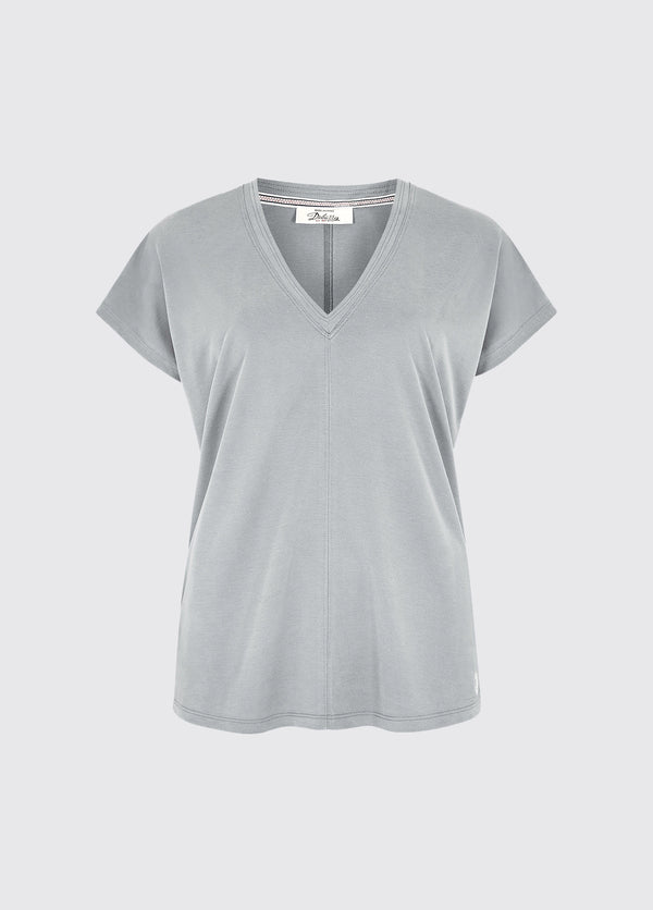 dubarry Laragh V-Neck Top - Platinum