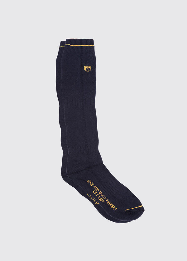 dubarry Long Mens Boot Socks - Navy
