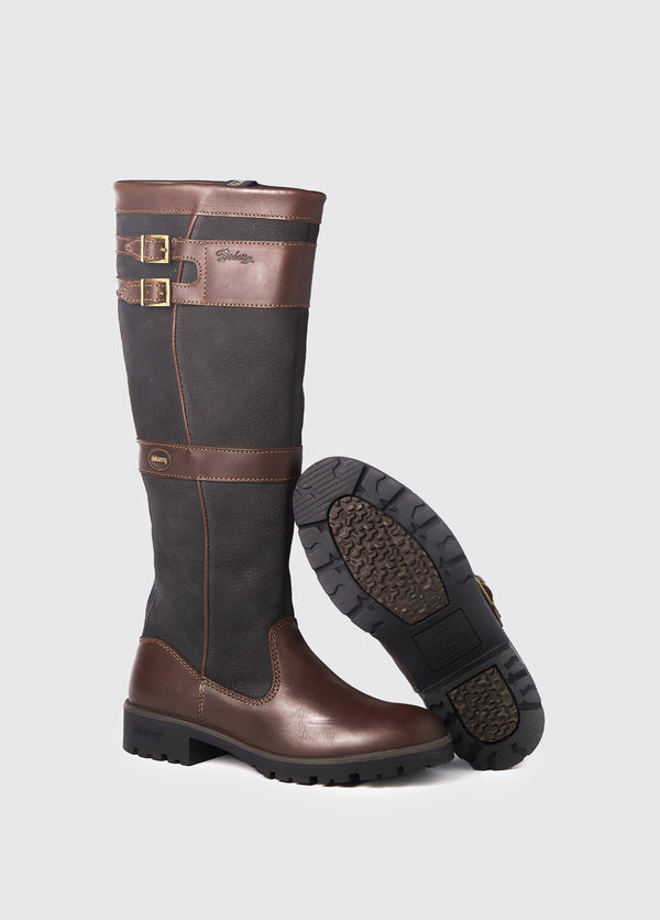 Dubarry Longford Country Boot - Black/Brown