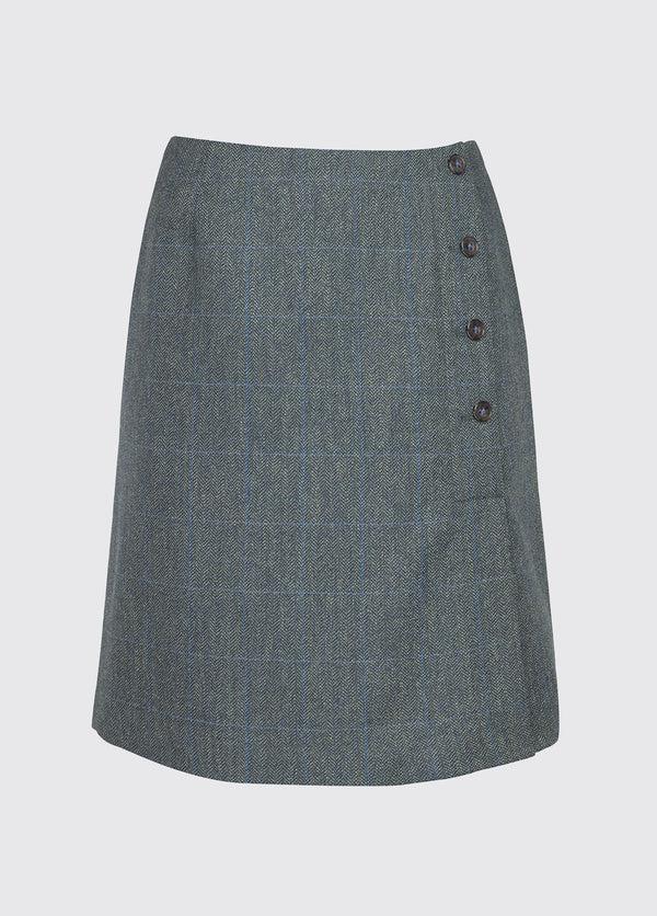 dubarry Marjoram Slim Tweed Skirt - Mist