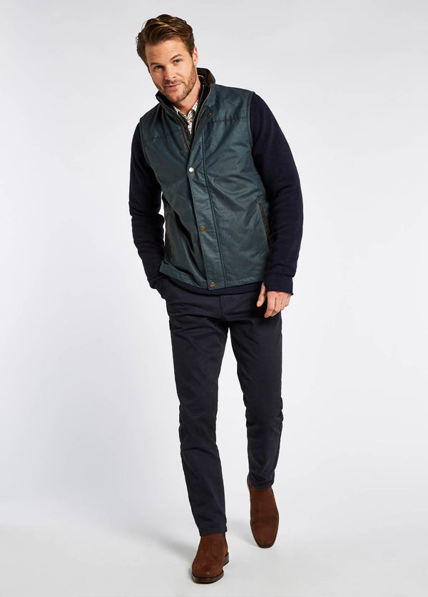 Dubarry Mayfly Wax Gilet - Dark Pebble