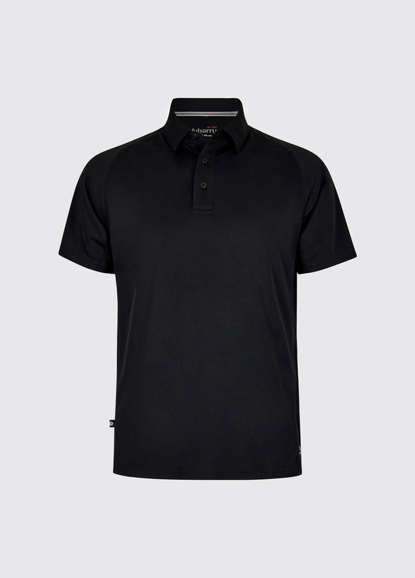 dubarry Menton Men's Technical Polo - Black