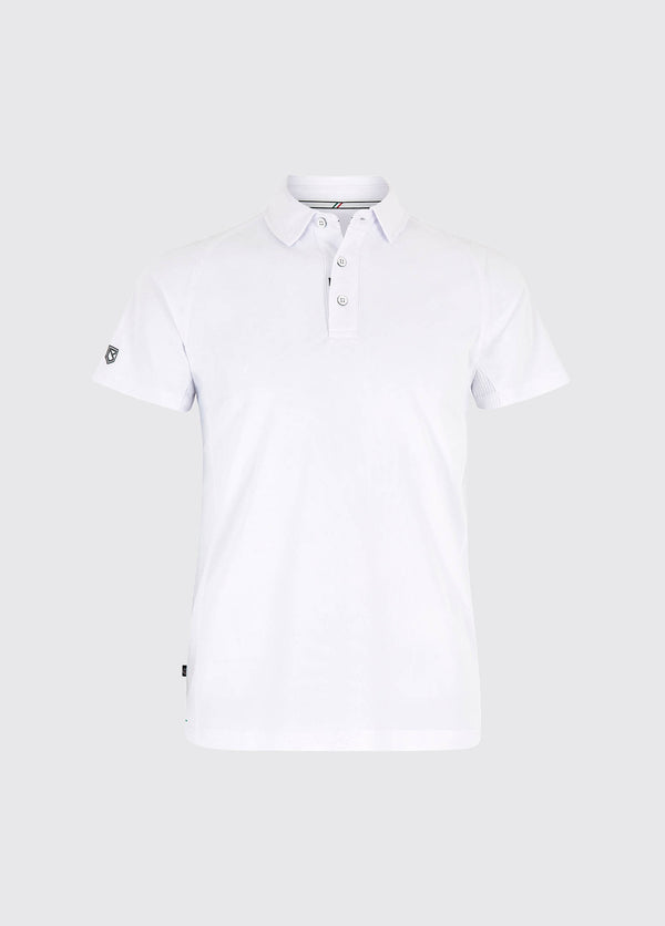dubarry Menton Men's Technical Polo - White