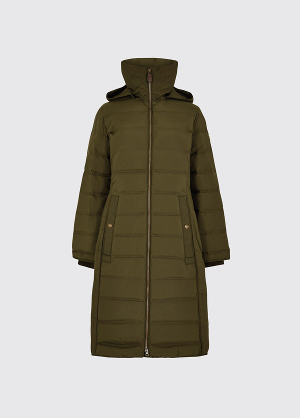 dubarry Meyers long length coat - Olive