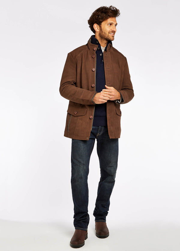 Dubarry Moore Leather Jacket - Walnut