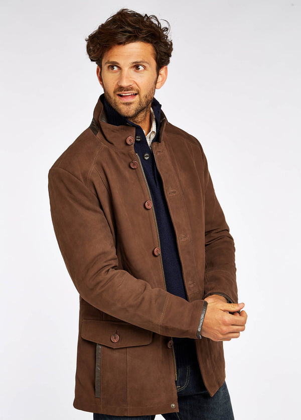 Dubarry Moore Leather Jacket - Walnut