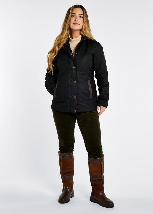 Dubarry Mountrath Waxed Jacket - Black