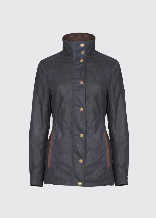 dubarry Mountrath Waxed Jacket - Navy